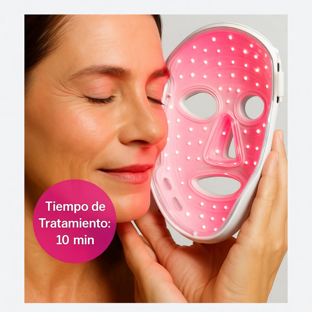 Mascara facial LED