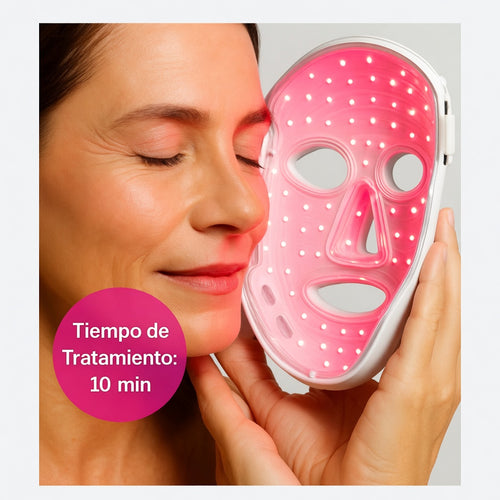 Mascara facial LED